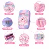 3D cartoon children's sports pen case, hard shell EVA, lightweight, wear-resistant and large-capacity stationery box details Picture